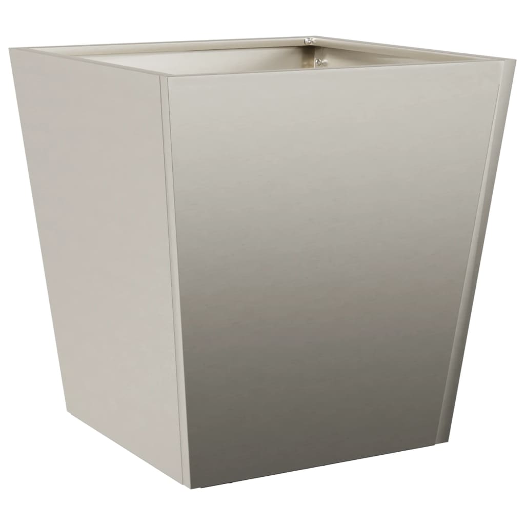 Plantekasser 2 stk 40x40x40 cm cortenstål