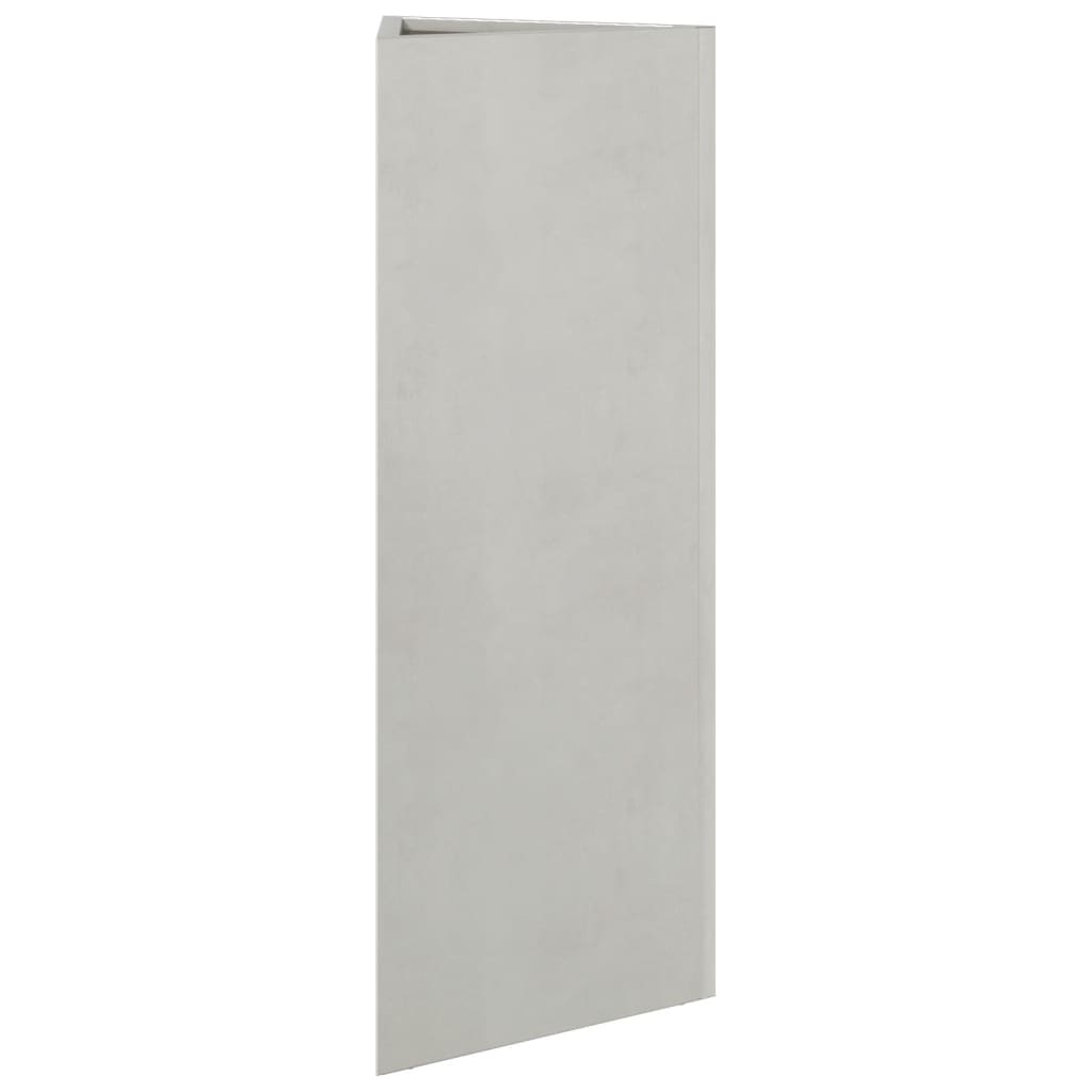 Plantekasser 2 stk 30x26x75 cm rustfritt stål