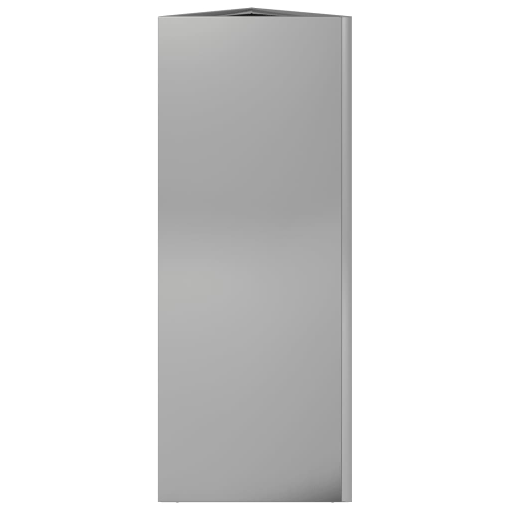Plantekasser 2 stk 30x26x75 cm galvanisert stål