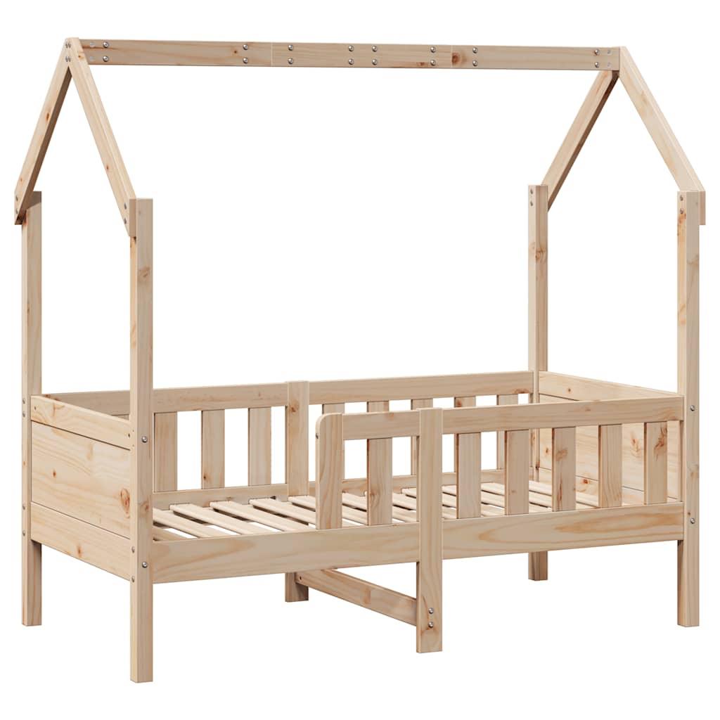 Barnesengeramme med skuffer 70x140 cm heltre furu