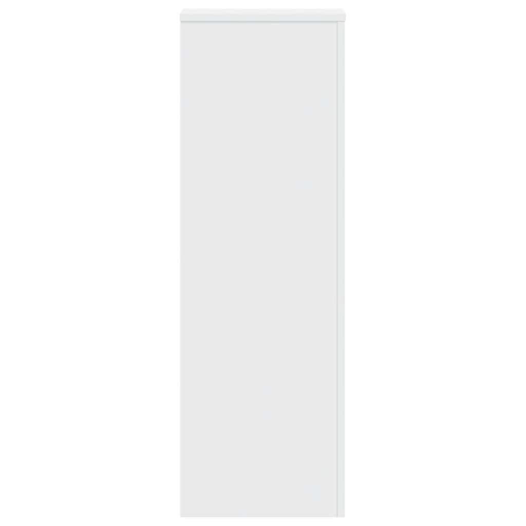 Plantestativ hvit 33x33x100 cm konstruert tre