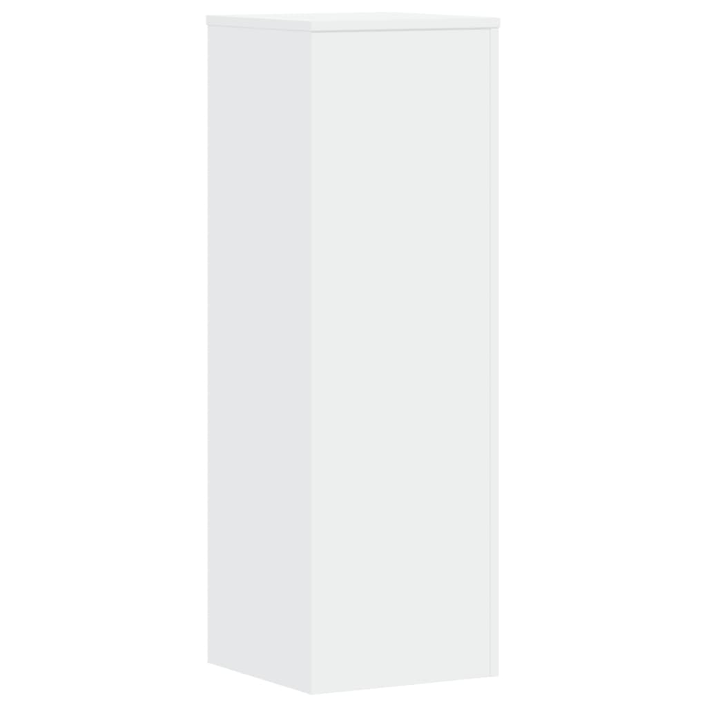 Plantestativ hvit 33x33x100 cm konstruert tre