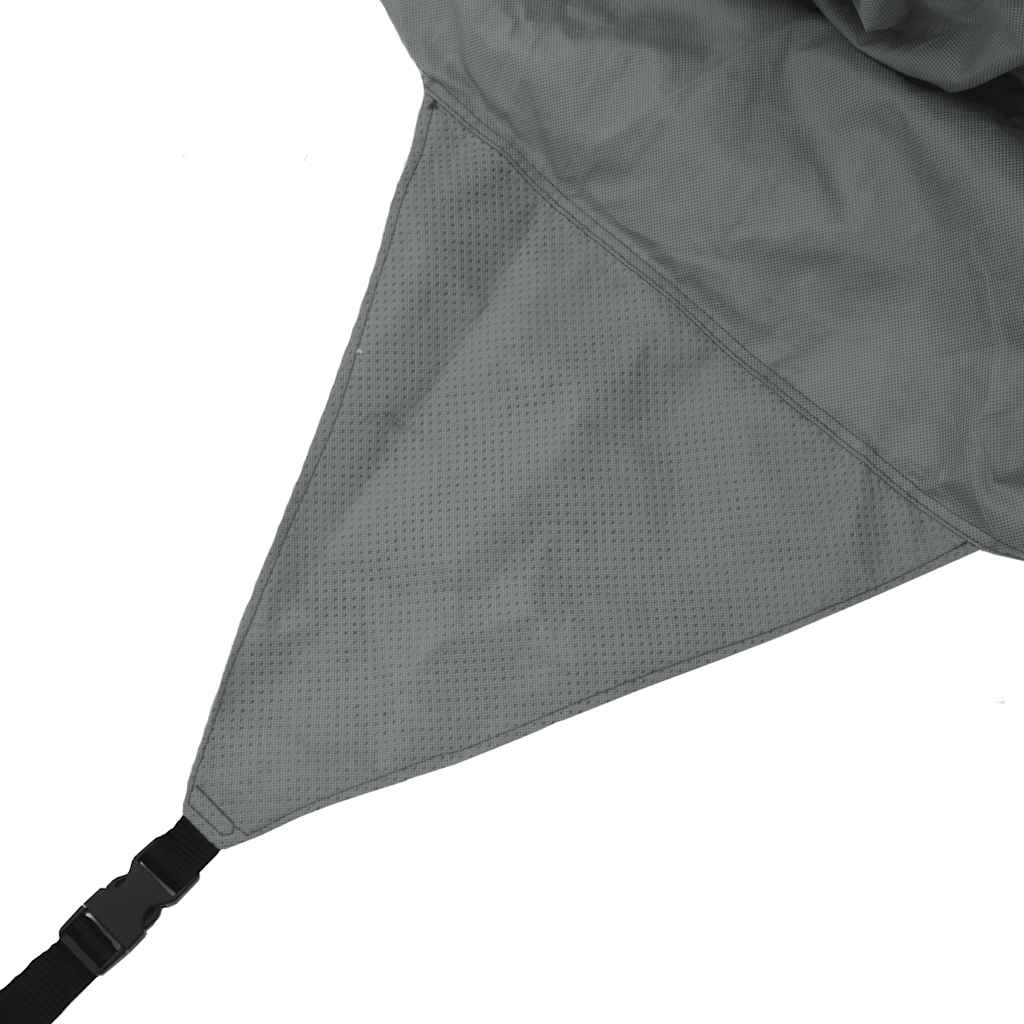 Caravan Taktrekk grå 500x300 cm ikke-vevet stoff