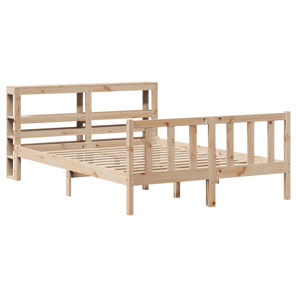 Sengeramme uten madrass 160x200 cm heltre furu