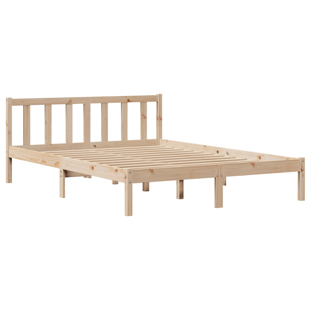 Sengeramme uten madrass 160x200 cm heltre furu