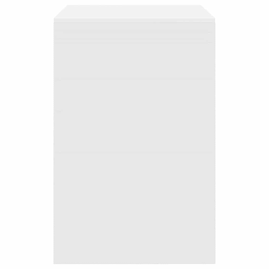 Databord Hvitt Konstruert tre 90 x 50 x 76 cm Robust Databord