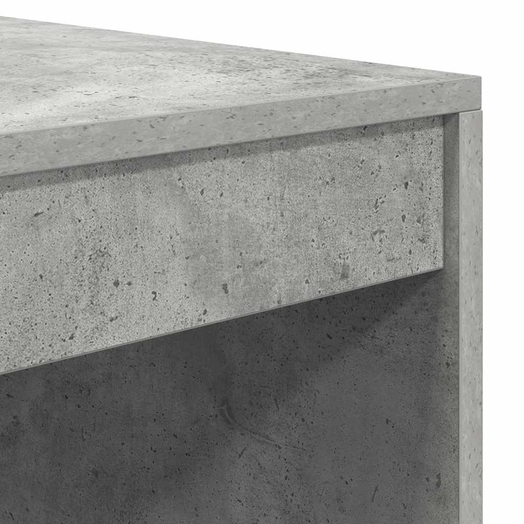 Databord Betonggrå MDF-plater 90 x 50 x 76 cm Databord