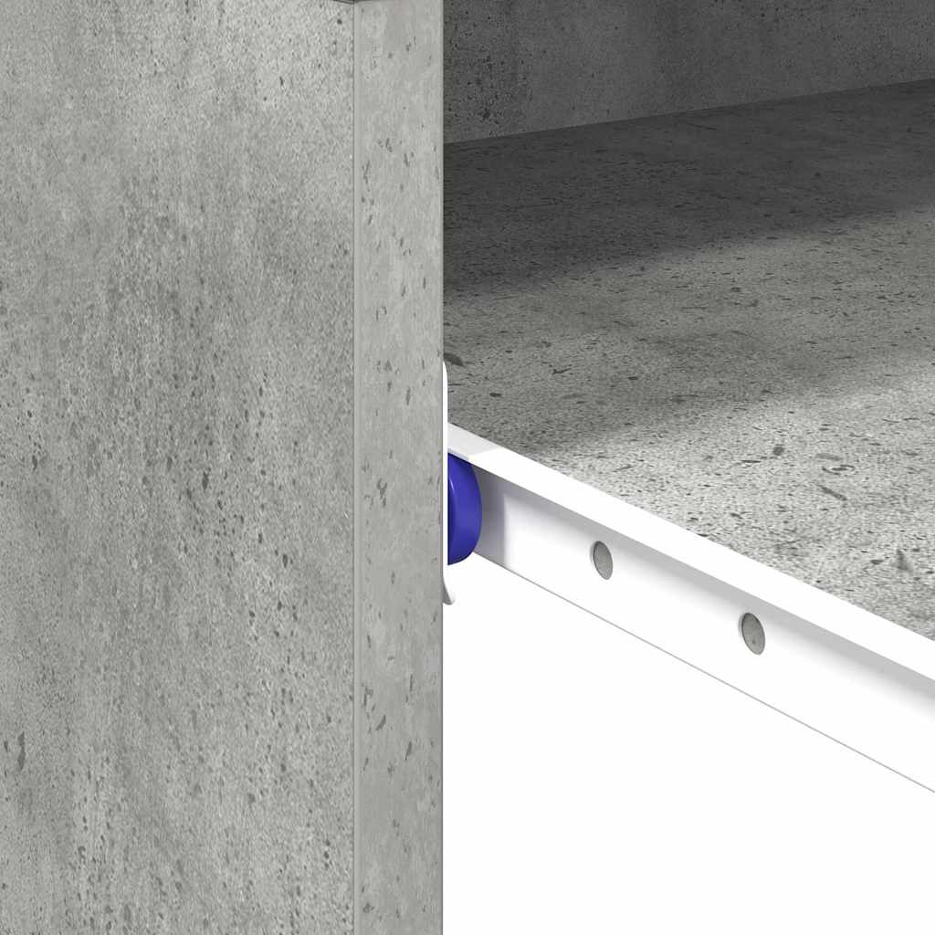 Databord Betonggrå Sponplate Betongbord Rektangulær Moderne