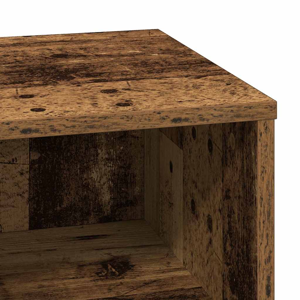 Nattbordskap 2 pcs Gamle tre 50 x 34.5 x 50 cm. Konstruert tre