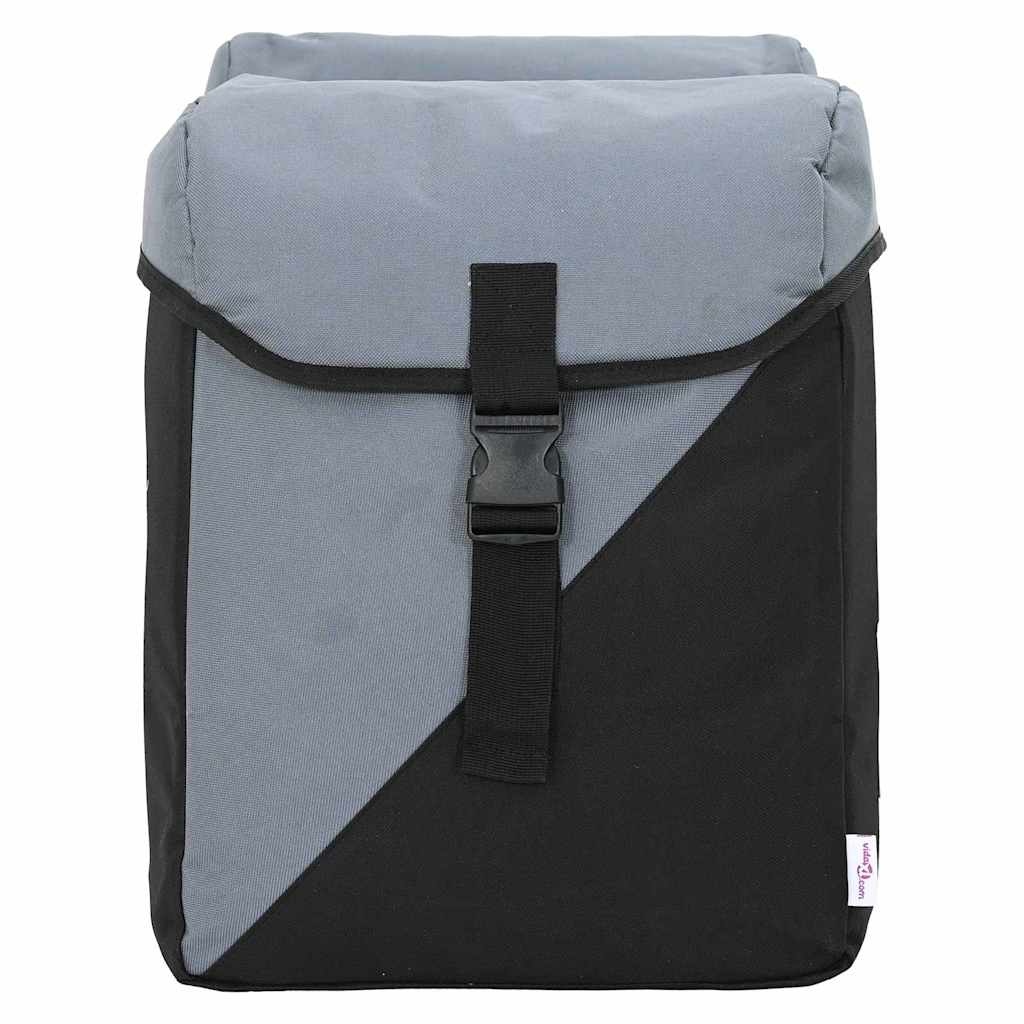 Sykkelveske Svart og Grå 15.5 x 31.5 x 40 cm Polyester