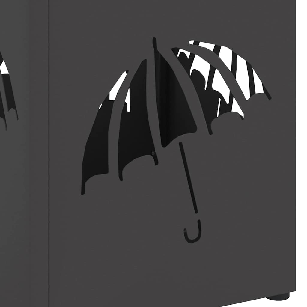 Parasollstativ Svart 15,5 x 15,5 x 49 cm Metall