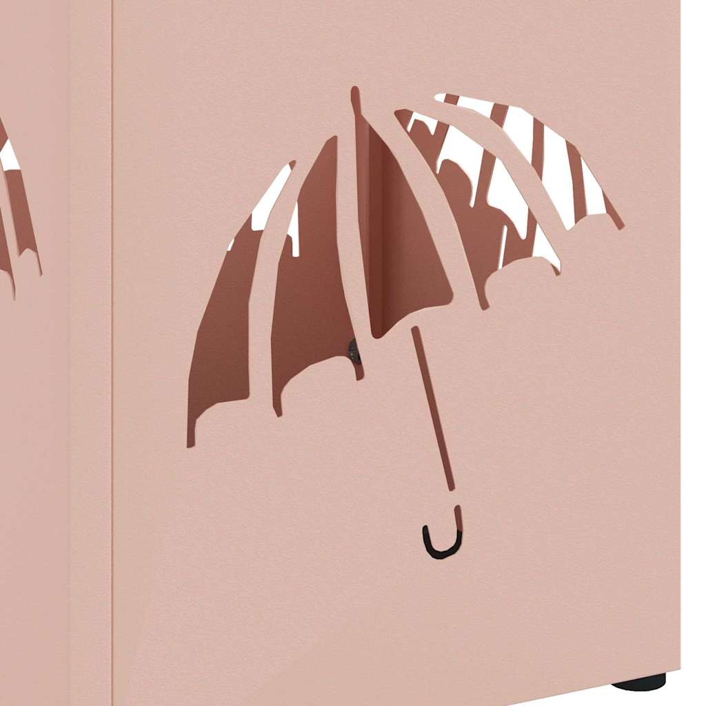 Parasollstativ Rosa 15,5 x 15,5 x 49 cm Metall