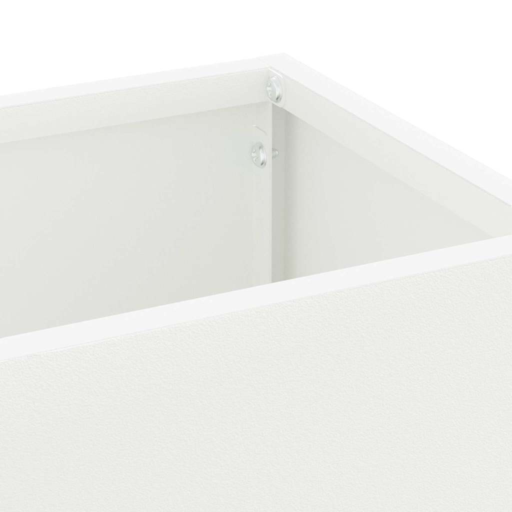 Parasollstativ Hvit 15,5 x 15,5 x 49 cm Metall