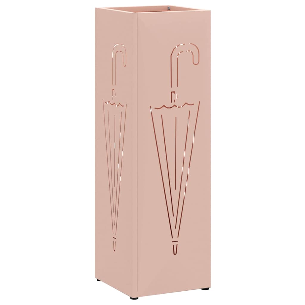 Parasollstativ Rosa 15,5 x 15,5 x 49 cm Metall