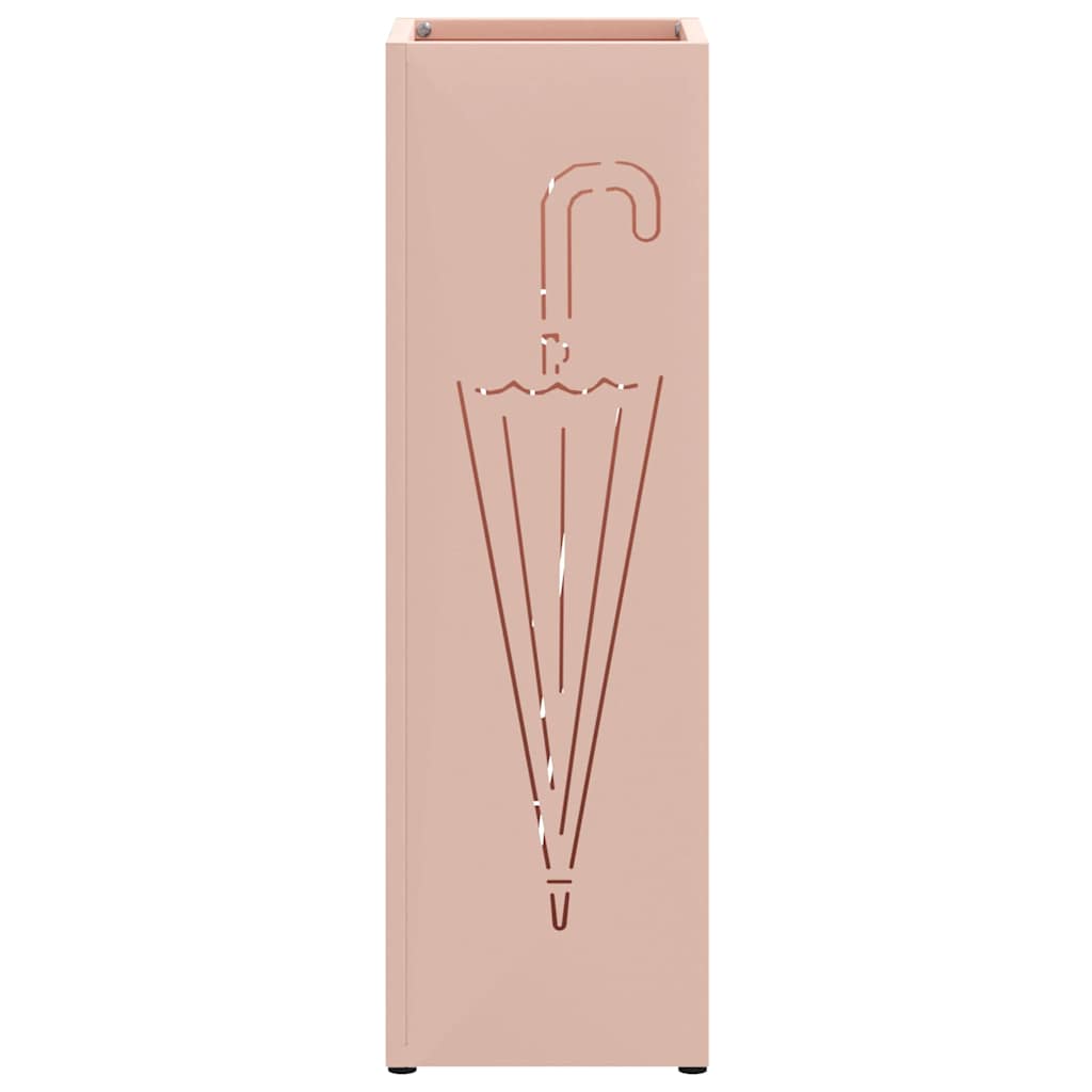 Parasollstativ Rosa 15,5 x 15,5 x 49 cm Metall