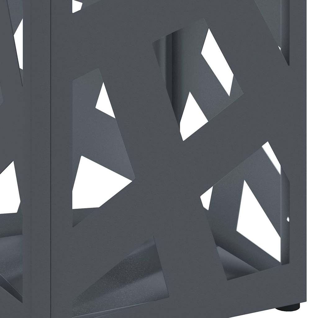 Parasollstativ Antrasitt 15,5 x 15,5 x 49 cm Stål