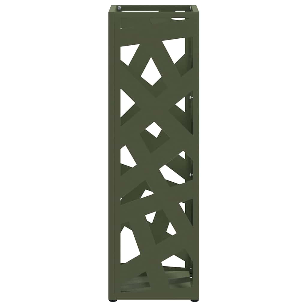 Parasollstativ Olivengrønn 15,5 x 15,5 x 49 cm Metall