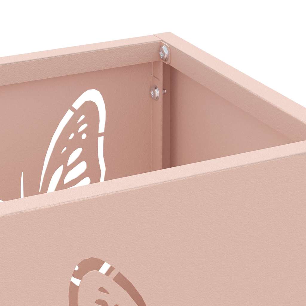 Parasollstativ Rosa 15,5 x 15,5 x 49 cm Metall