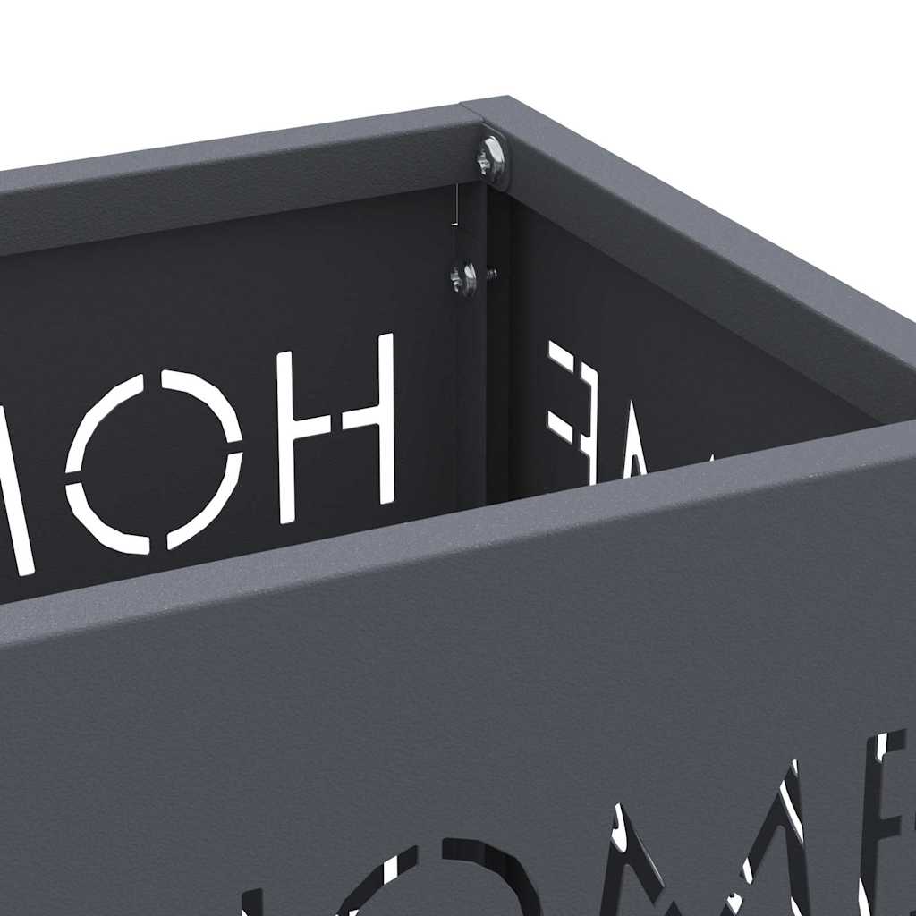 Parasollstativ Antrasitt 15,5 x 15,5 x 49 cm Metall