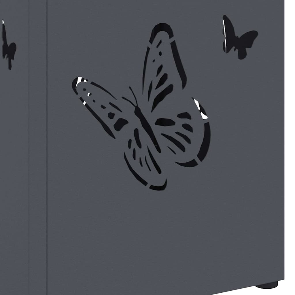 Parasollstativ Antrasitt 15,5 x 15,5 x 49 cm Metall