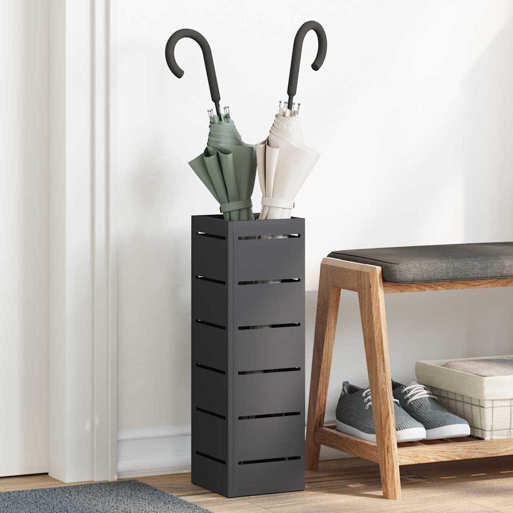 Parasollstativ Svart 15,5 x 15,5 x 49 cm Metall