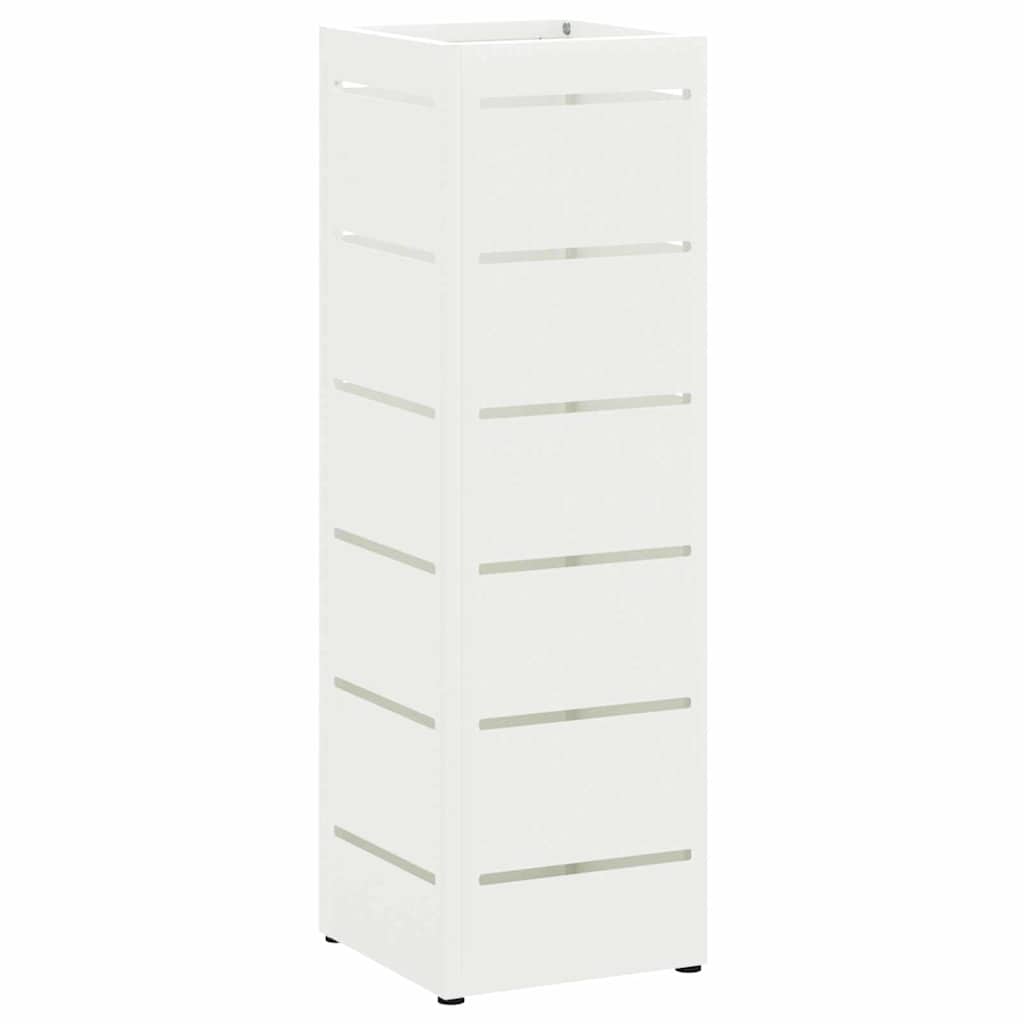 Parasollstativ Hvit 15,5 x 15,5 x 49 cm Metall