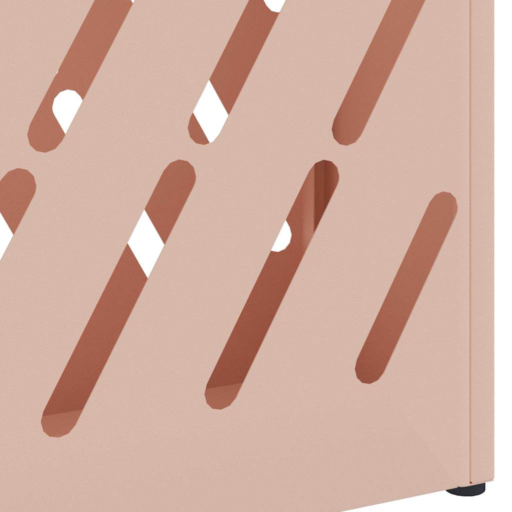 Parasollstativ med lagring Rosa 28 x 12 x 41 cm Stål