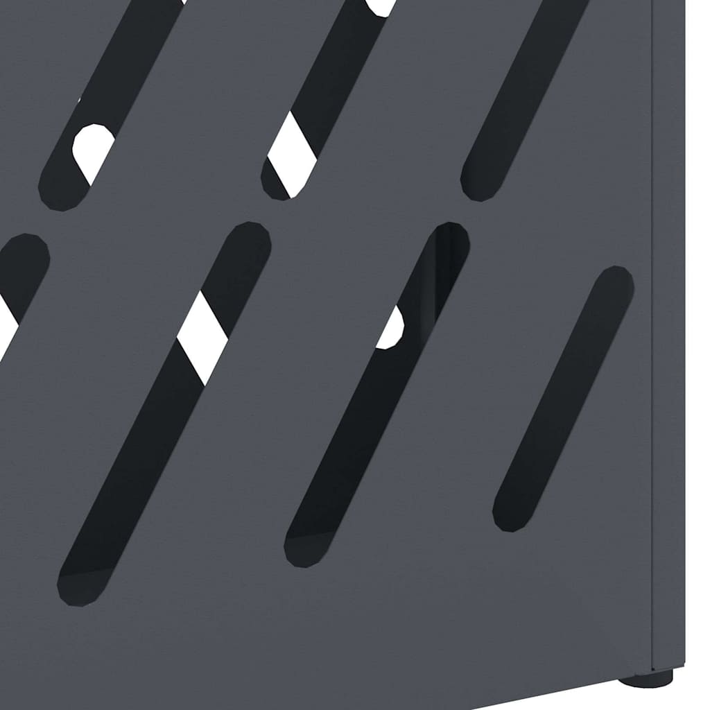 Parasollstativ med lagring Antrasitt 28 x 12 x 41 cm Metall