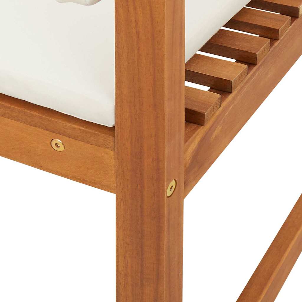 Hage Stol Brun 50 x 50 x 91cm Massivt akasietre