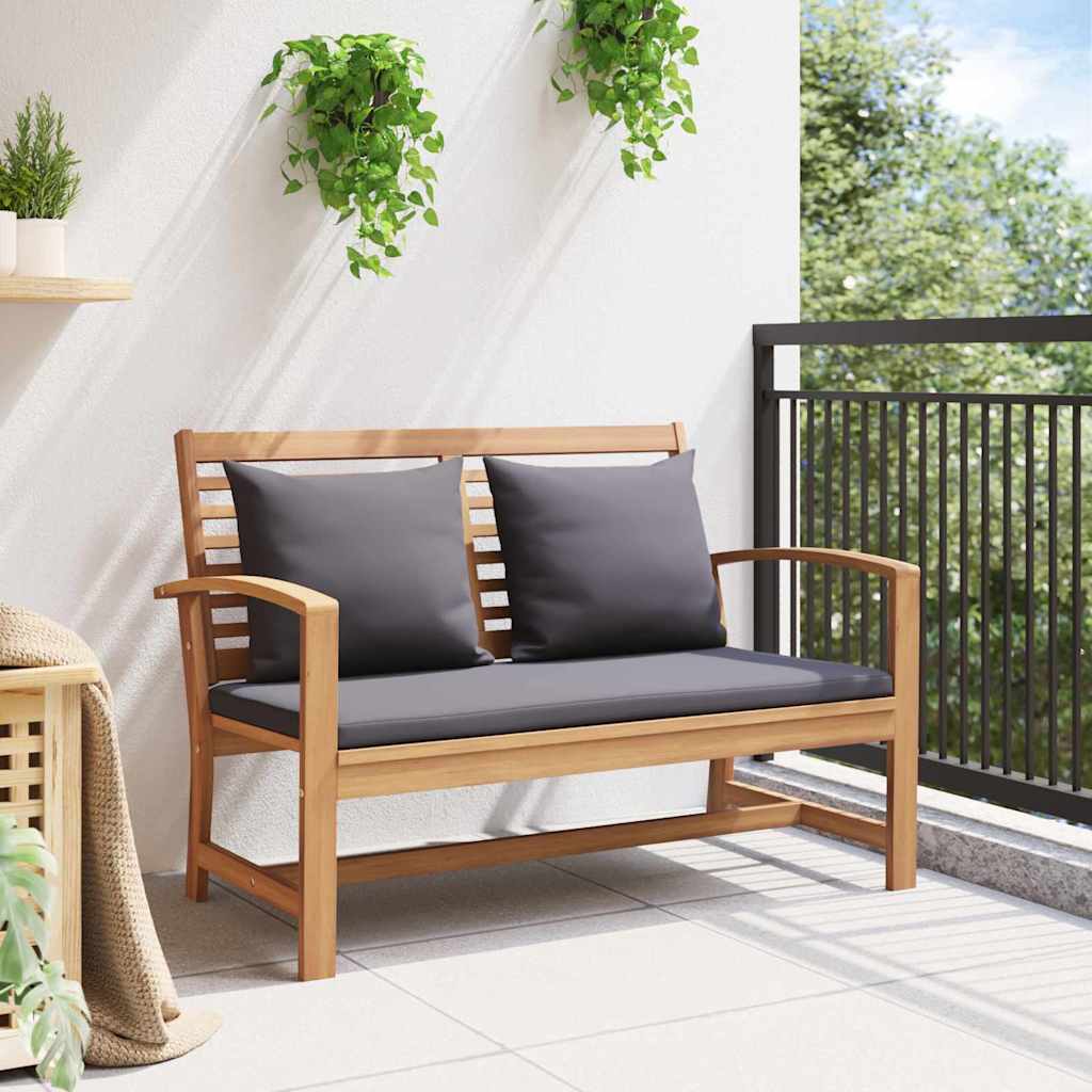 Hagesofa Set 2 pcs Brun Solid teaktre