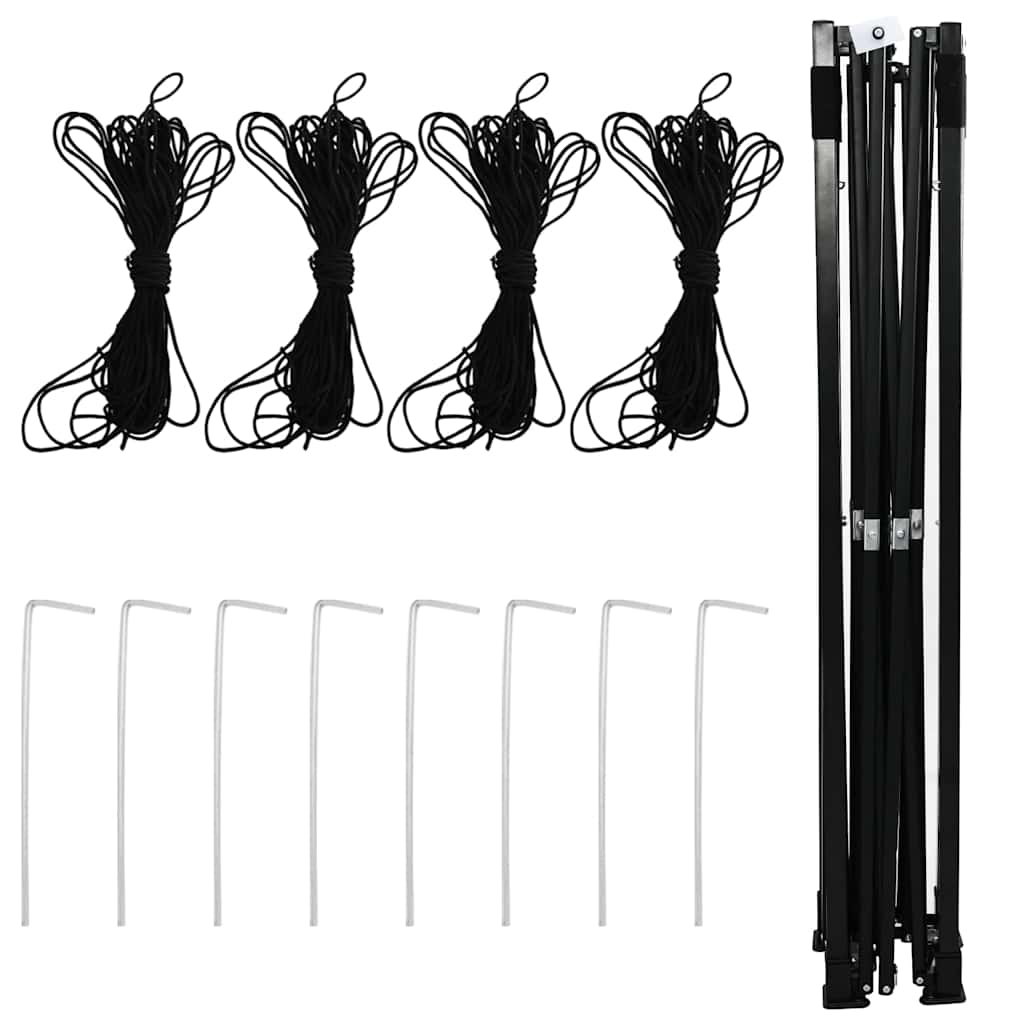 Drivhus med tak grønn 280 x 410 x 315 cm Stål