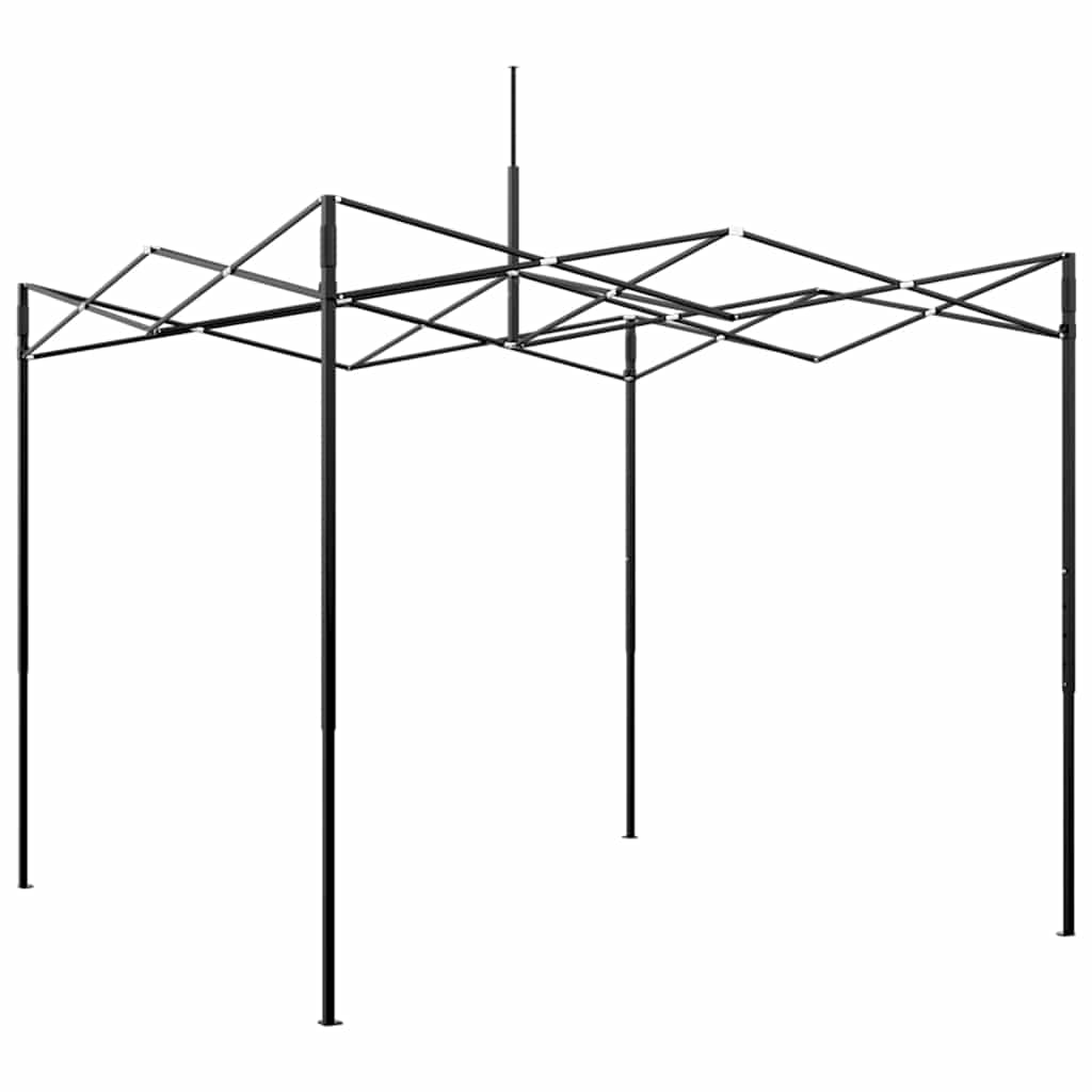 Drivhus med tak grønn 290 x 290 x 315 cm Stål