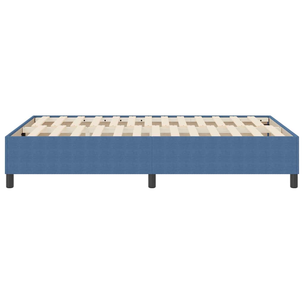Box Spring Seng Blå 120x200 cm Cordfløyel