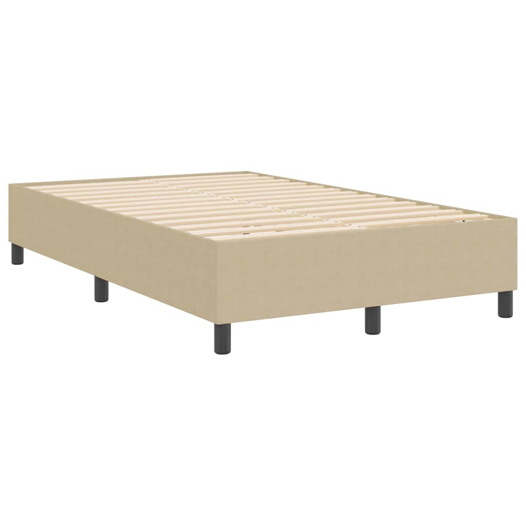 Box Spring Seng Lys Grønn Grå 120x200 cm Cordfløyel