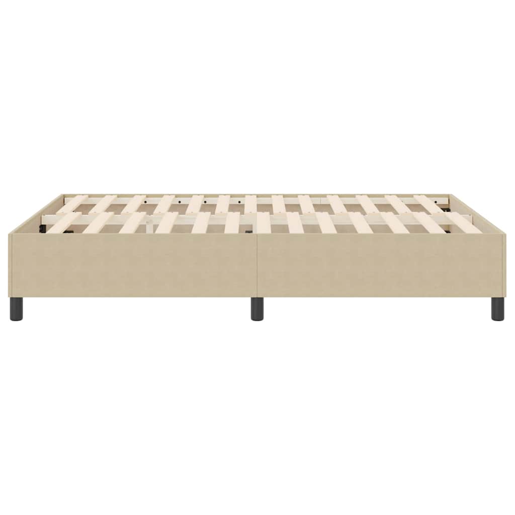 Box Spring Seng Lys Grønn Grå 140x200 cm Cordfløyel