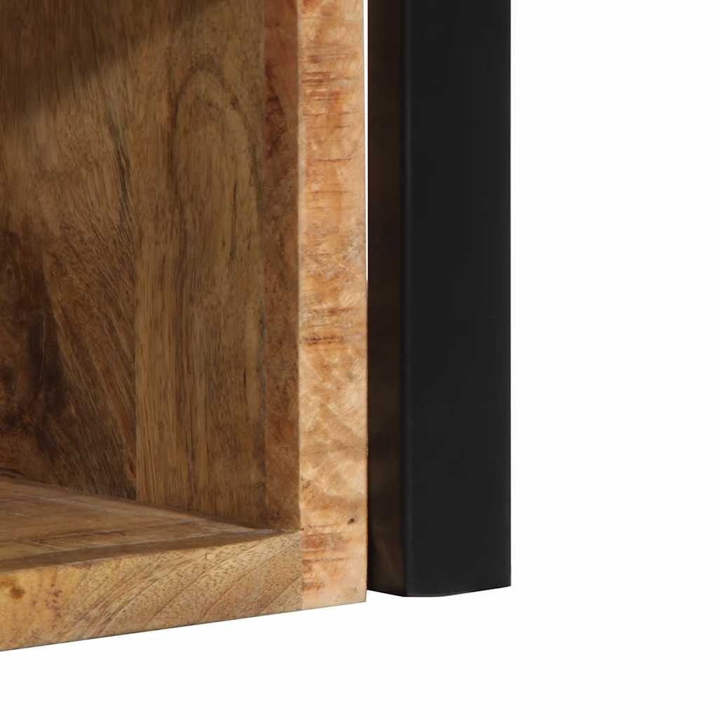 Nattbord 40x35x40 cm grovt heltre mangotre