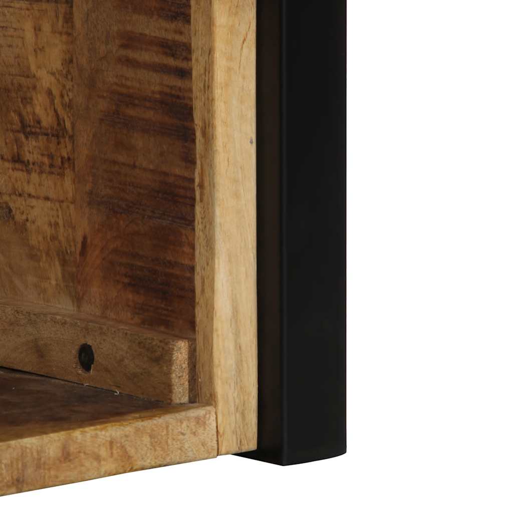 Nattbord 40x35x40 cm grovt heltre mangotre