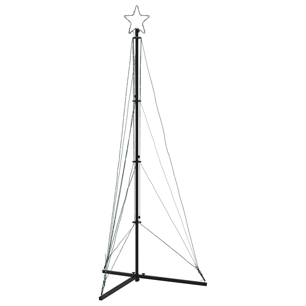 Juletrelys 363 LEDs varm hvit 182 cm