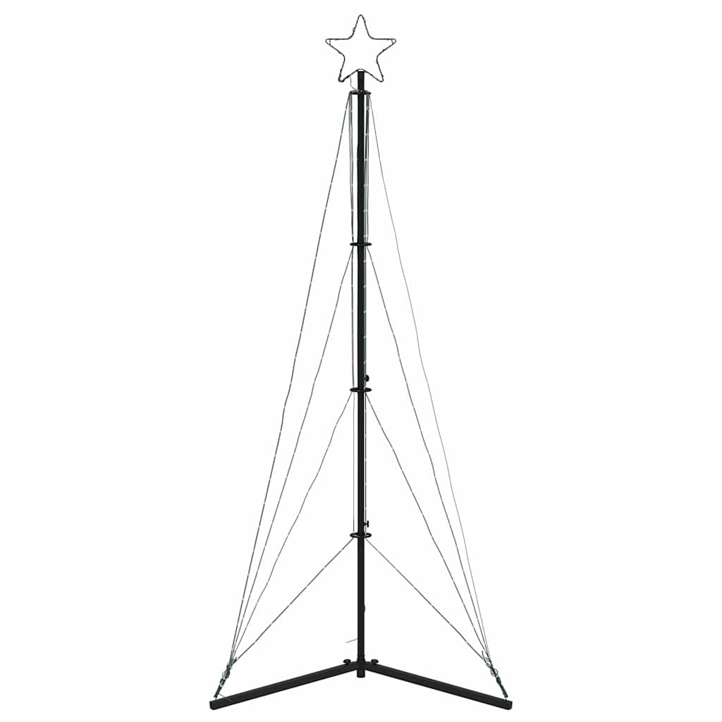 Juletrelys 363 LEDs varm hvit 182 cm