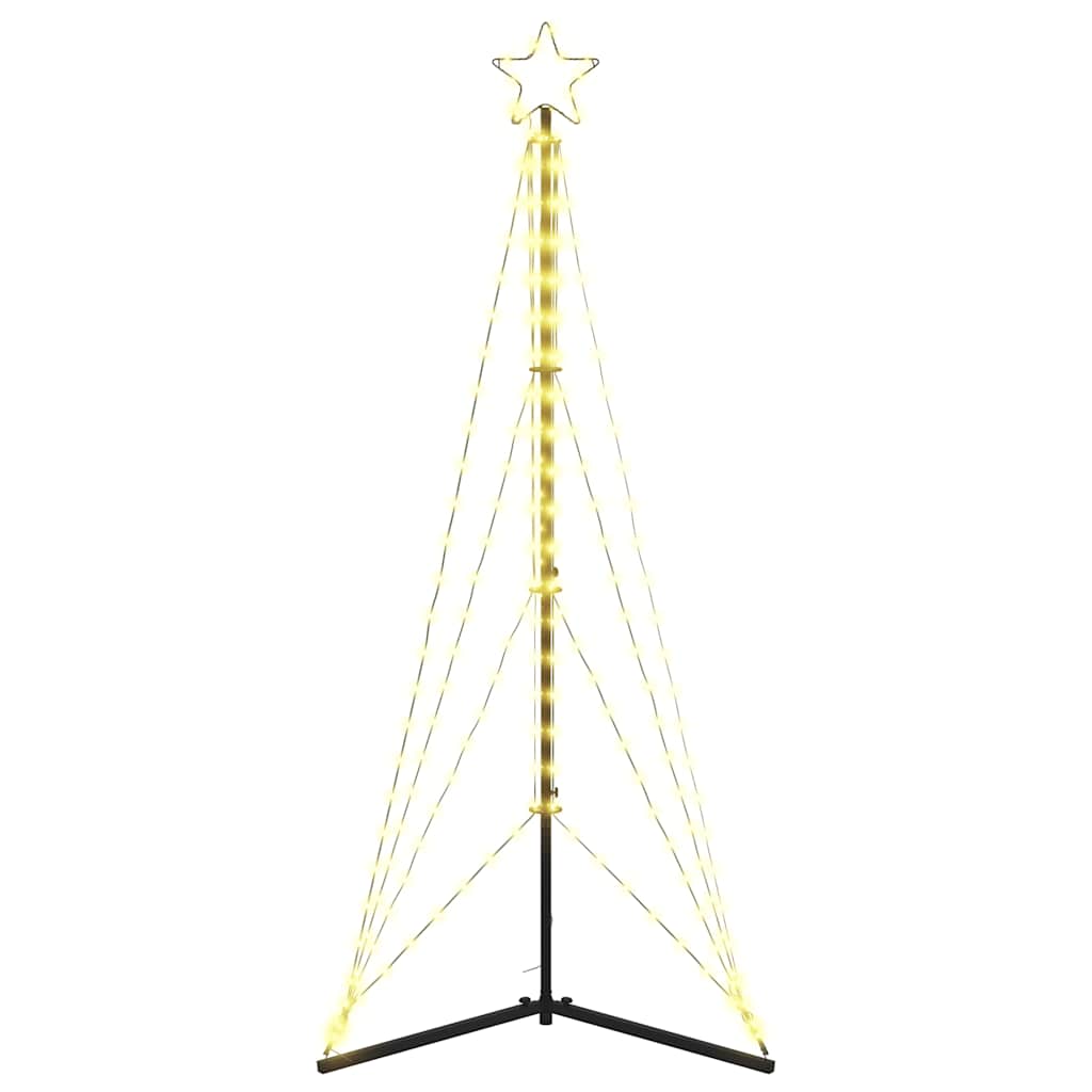 Juletrelys 363 LEDs varm hvit 182 cm