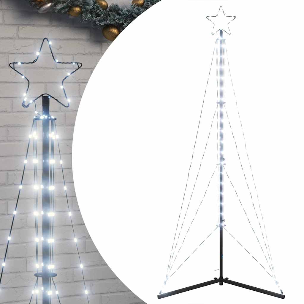 LED Juletre 363 LEDs Kald Hvit 182 cm