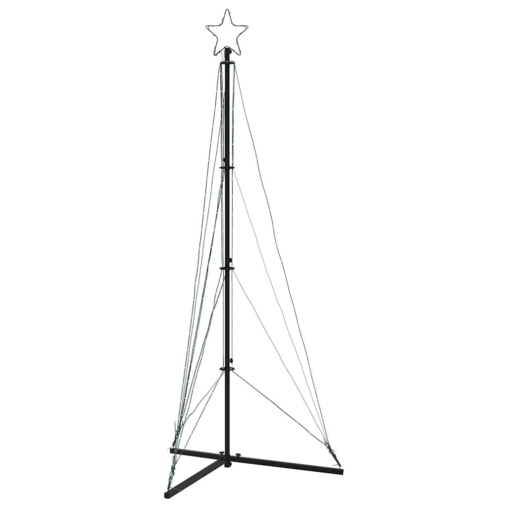 LED Juletre 363 LEDs Kald Hvit 182 cm