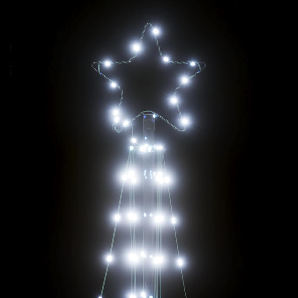 LED Juletre 363 LEDs Kald Hvit 182 cm