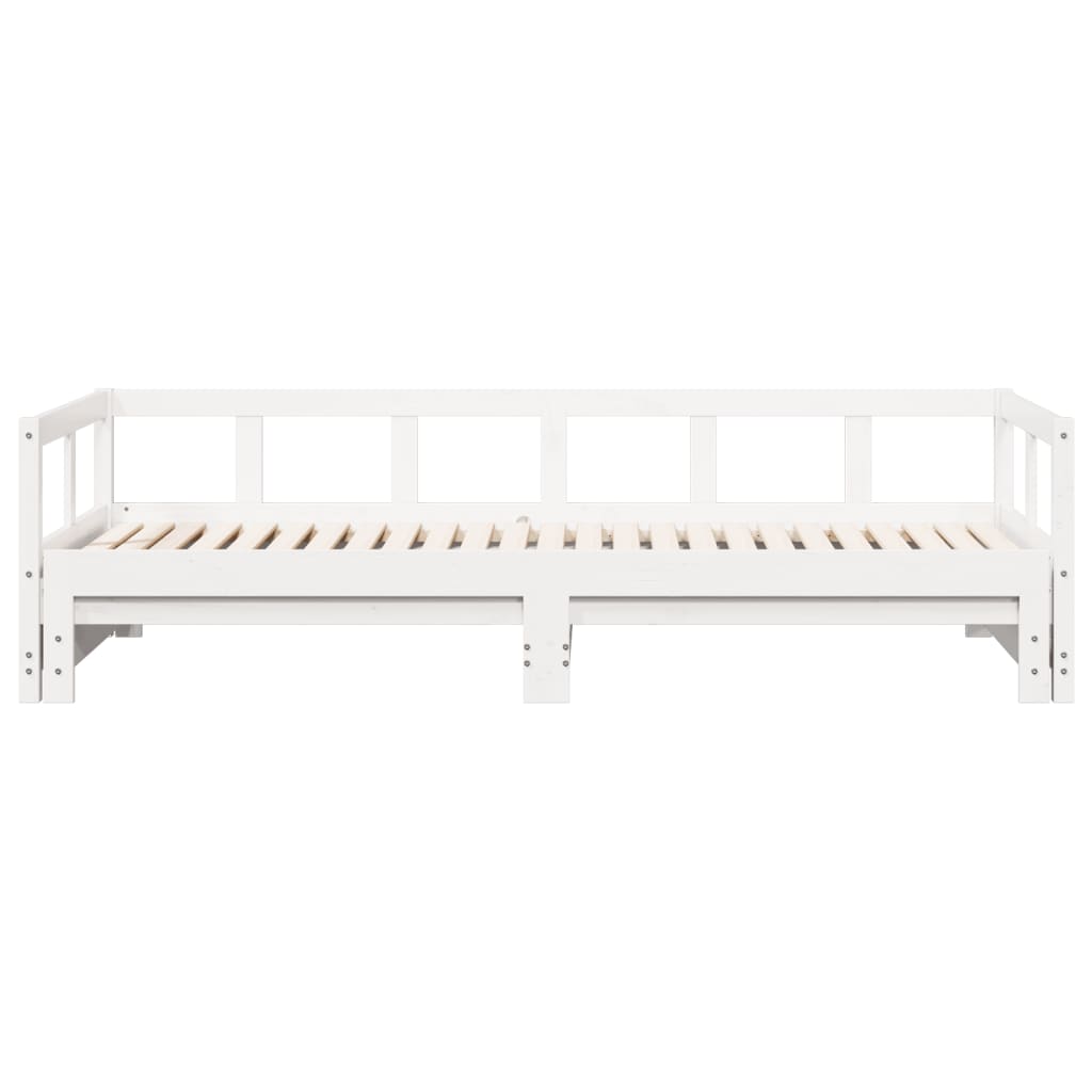 Dagseng uten madrass hvit 90x190 cm heltre furu