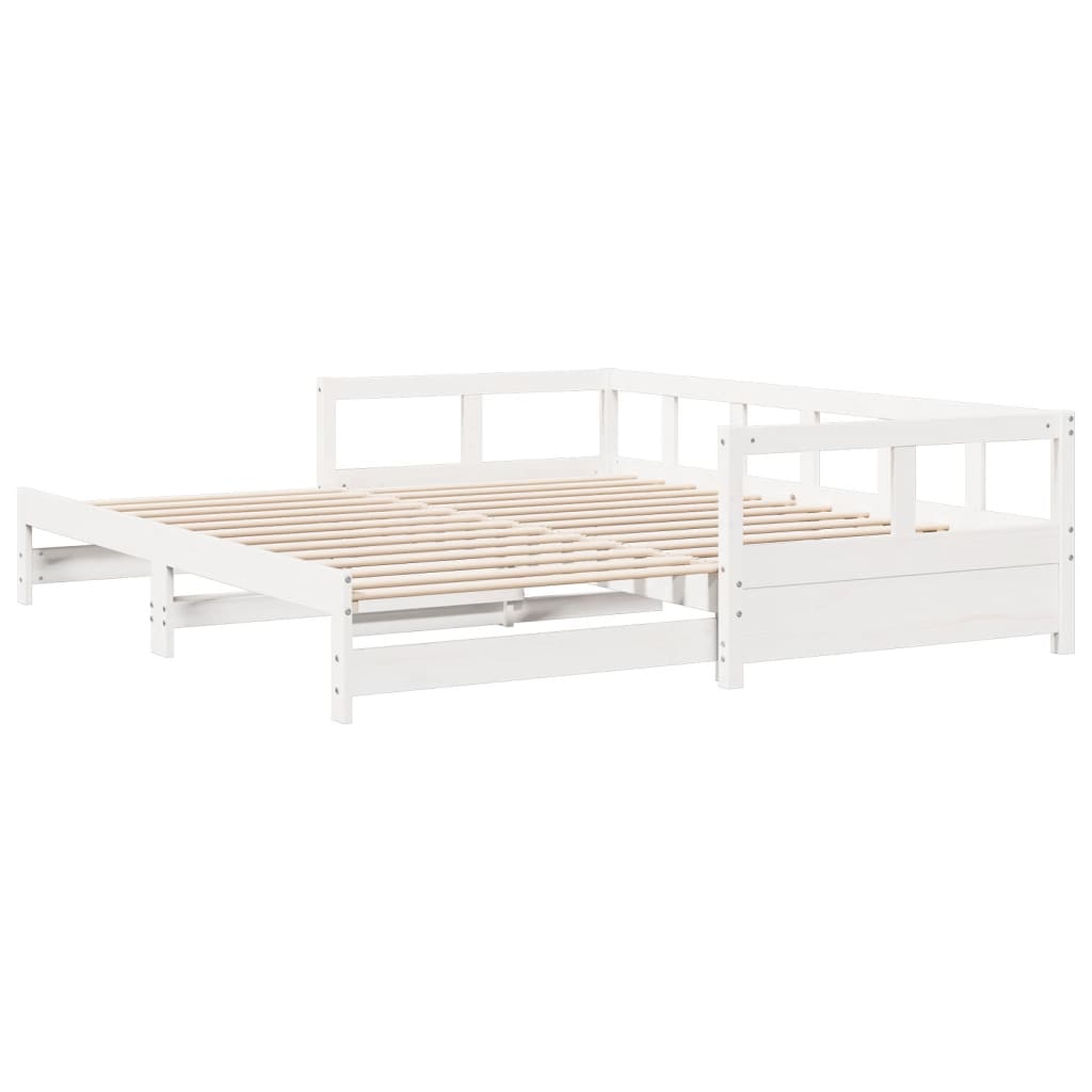 Dagseng uten madrass hvit 90x190 cm heltre furu