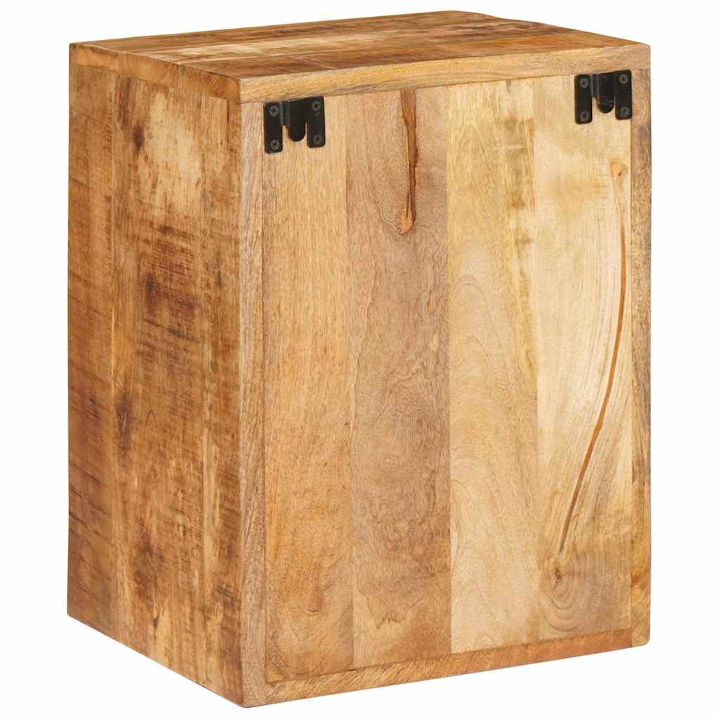 Nattbord 2 pcs Brun 35 x 33 x 48 cm Massiv mango tre