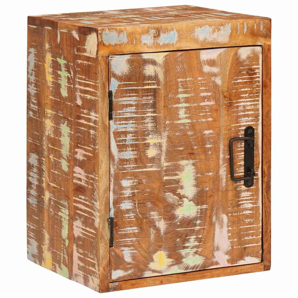 Nattbord Brun 35 x 33 x 48 cm Massiv Rektivert Tre