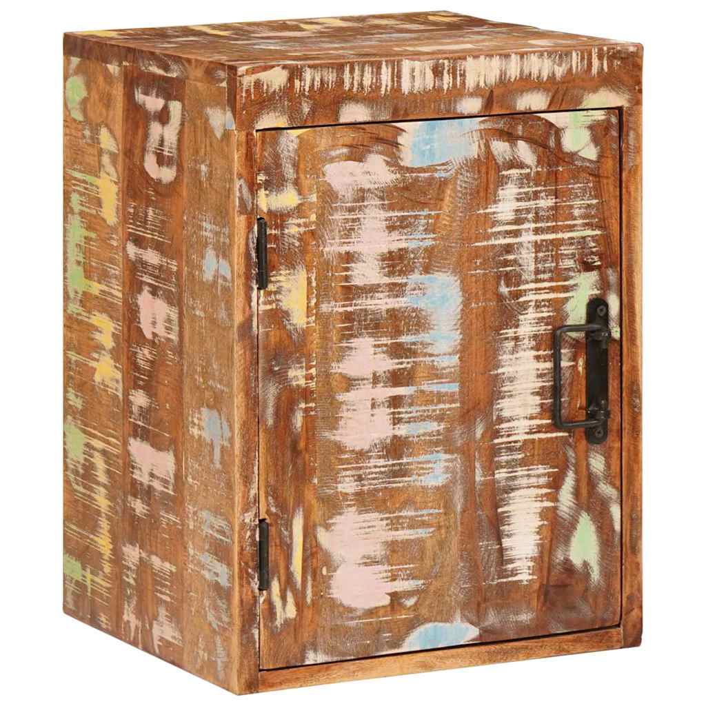 Nattbord Brun 35 x 33 x 48 cm Massiv Rektivert Tre