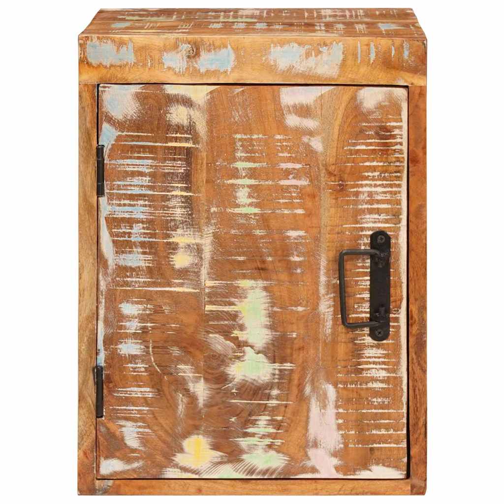 Nattbord 2 pcs Brun 35 x 33 x 48 cm Massiv Rektivert Tre