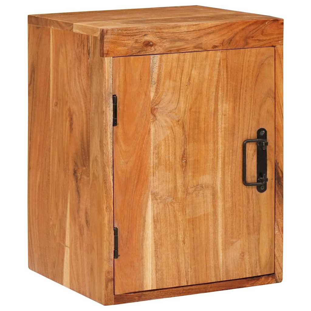 Nattbord 2 pcs Brun 35 x 33 x 48 cm Solid akasietre